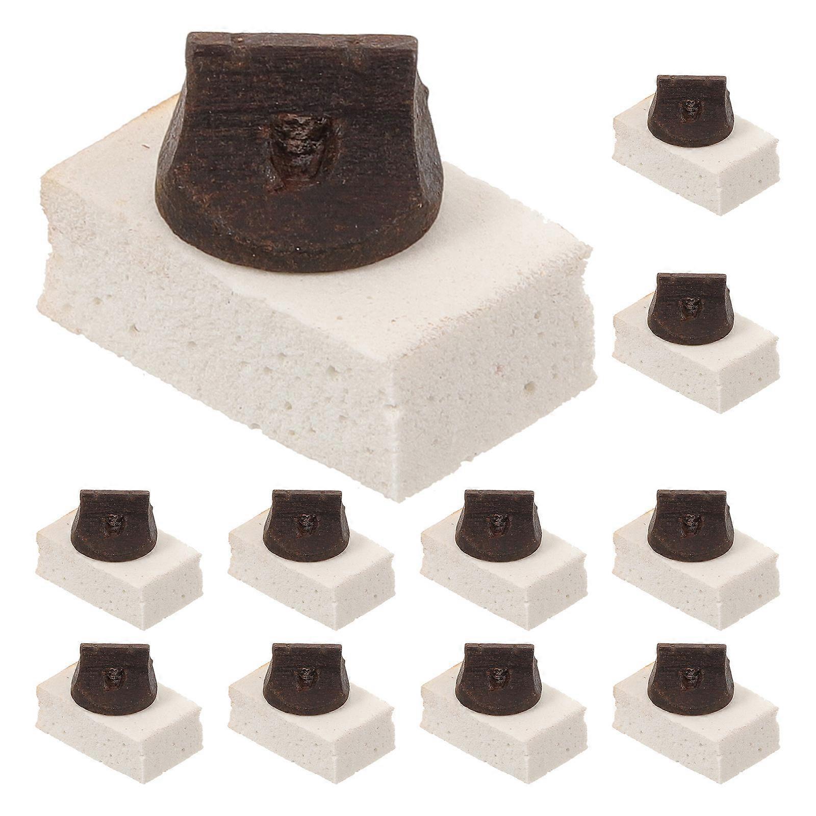 Soft 10 Pack Erhu Mute Practice Bridges for Beginners – Lightweight & Easy to Use Musical Instrument Accessories