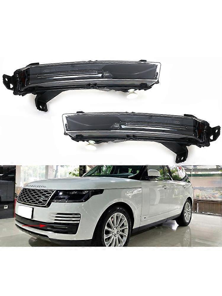 Quality 1 Pair LED DRL Fog Light Headlight Driving Lamp Daytime Running Light For Land Rover for Range Rover 2018 2019 L405 Sport