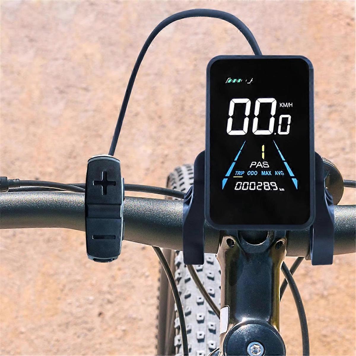 NC-81F Electric Mountain Bike Modification Lcd Display Bike Modification Instrument Panel Electric B