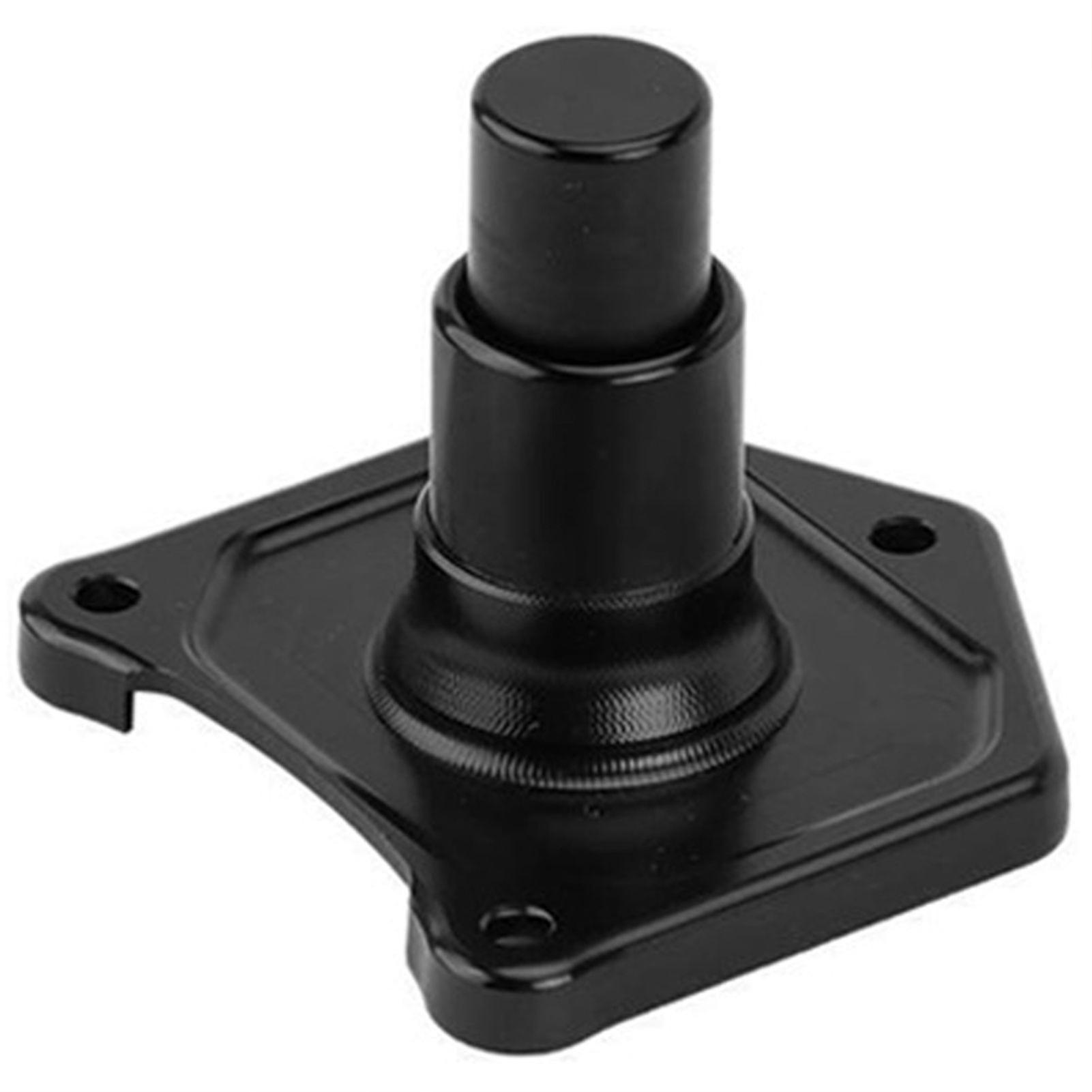 CNC Black Solenoid Cover Harley Starter Push Button For Harley Twin Cam EVO Sportster Dyna