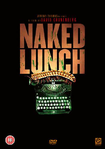 Naked Lunch DVD (2004) Peter Weller Cronenberg (DIR) cert 18 Quality guaranteed - Region 2