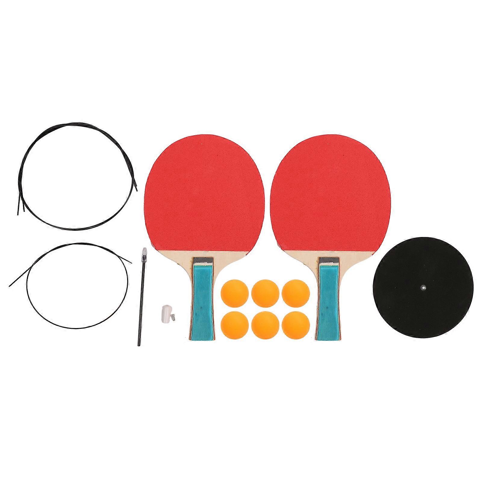 Table Tennis Trainer, Elastic Shaft, Stainless Steel Base, Self-Training Device for Ping Pong Balls