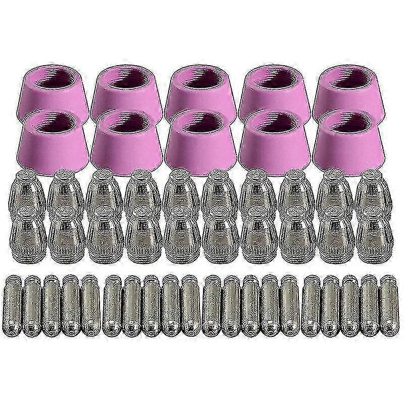 50pcs Κιτ κοπής πλάσματος συμβατό Ag-60 Sg-55 Wsd-60 Fit Cut-60 Lgk-60