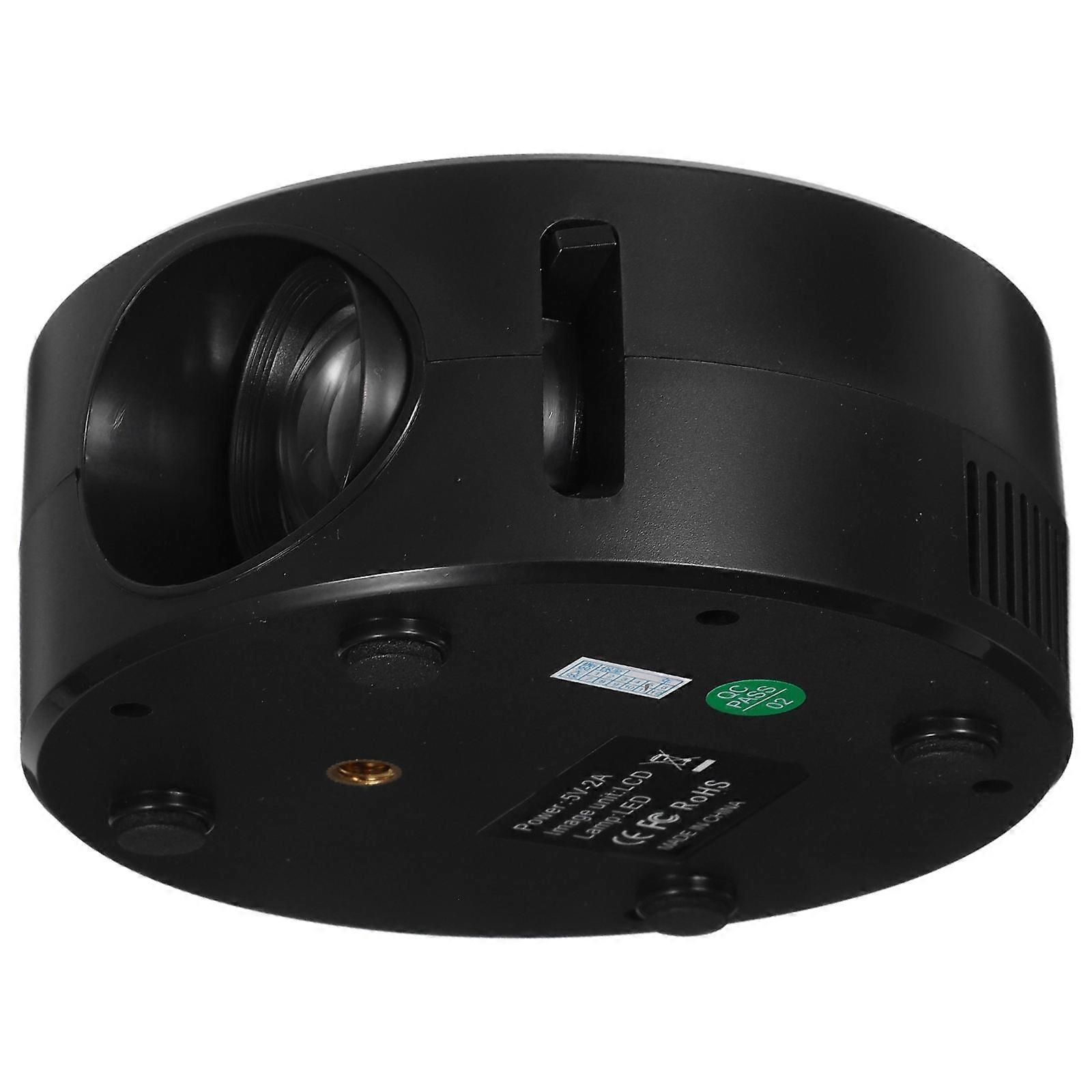 Mini Pocket Projector with HD Phone Mirroring, Built in Speaker, Compact ABS Plastic Design for Home, Classroom, Office, and Camping Use