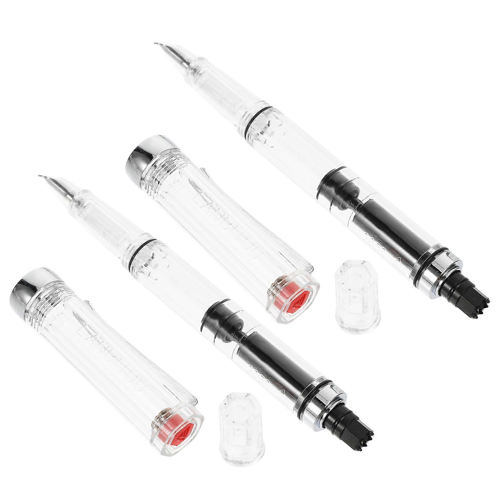 Reusable Calligraphy Fountain Pen with Flexible Ink Absorber – 2pcs Set for Office, School, Friends, and Colleagues