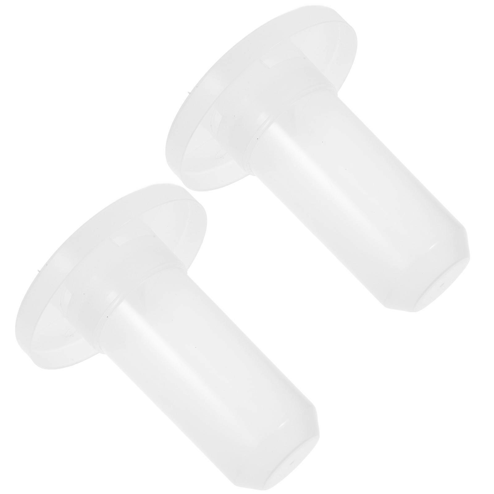 Automatic Chicken Feeder Container 1 Set For Chickens Home Use White PP Material Simple Style Feeding