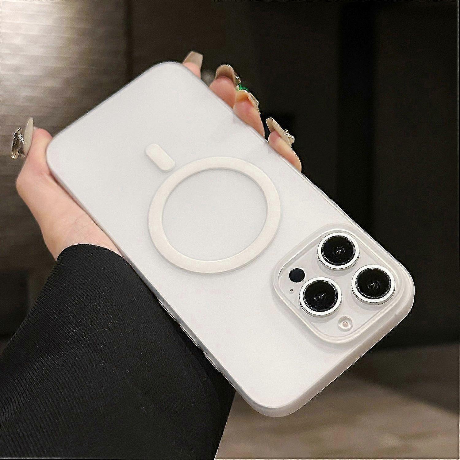 Case for Compatible with MagSafe Hard PP Matte Phone Cover