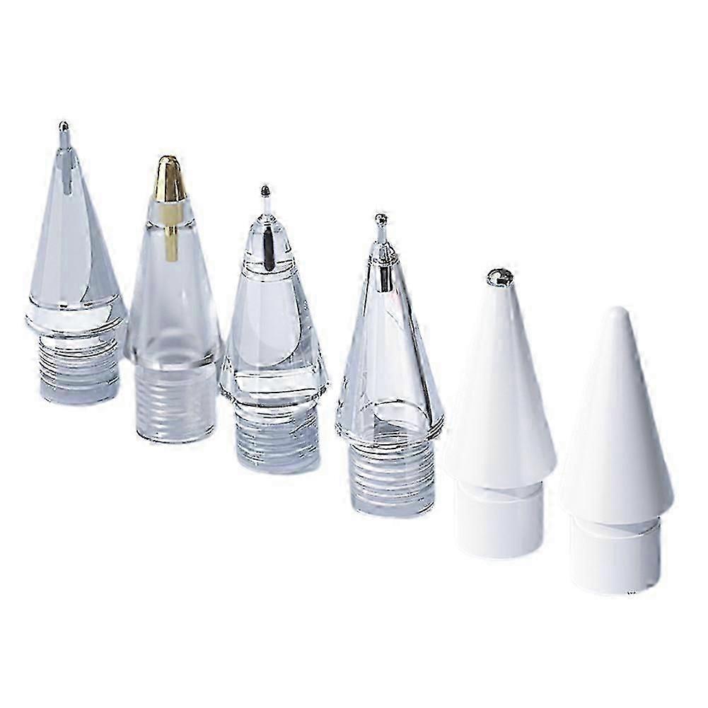 2025  Replacement Pencil Tips 6 Pcs Thin Soft Nibs for Pro Pencil 1/2 Pro Stylus