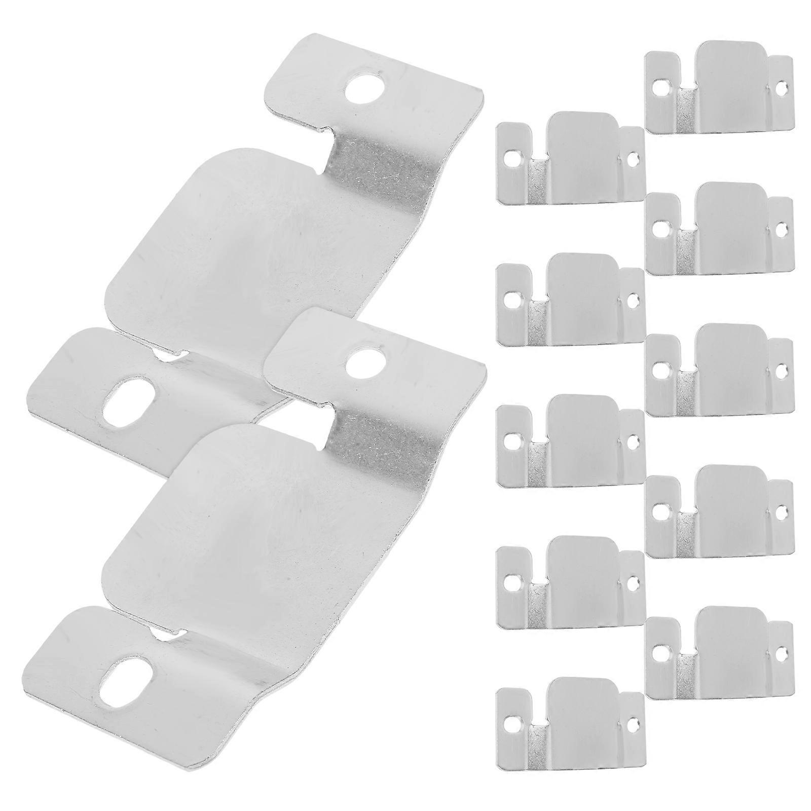 12pcs Metal Sofa Connectors with Screws – Reinforce Sectional Couch Structure, Anti Slip Furniture Brackets for Sofa Reinforcement