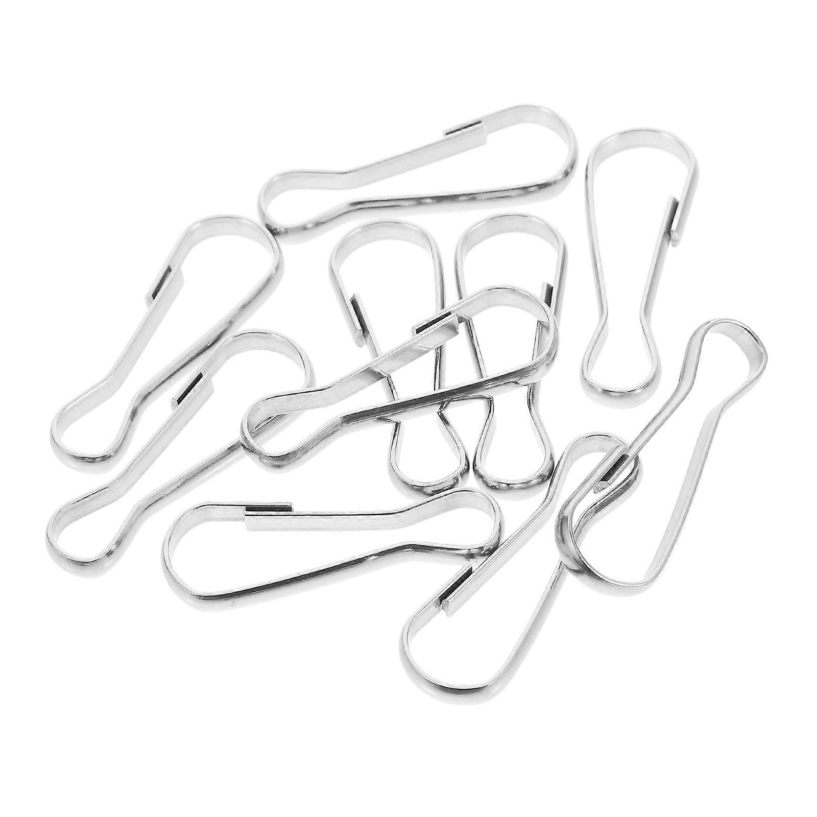 Household Spring Hooks, Reliable Stainless Steel Hooks, Suitable for Pets and Decorations