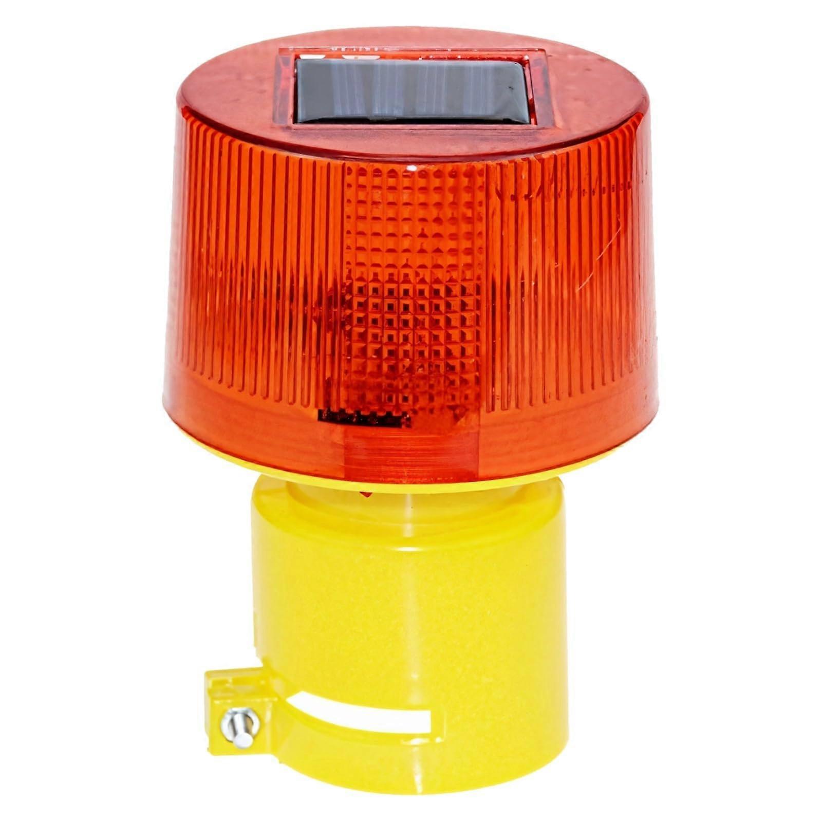 Obstacle Blinking Signal Light Solar Powered Auto On-Off Weather-Resistant Multi-Model Setup