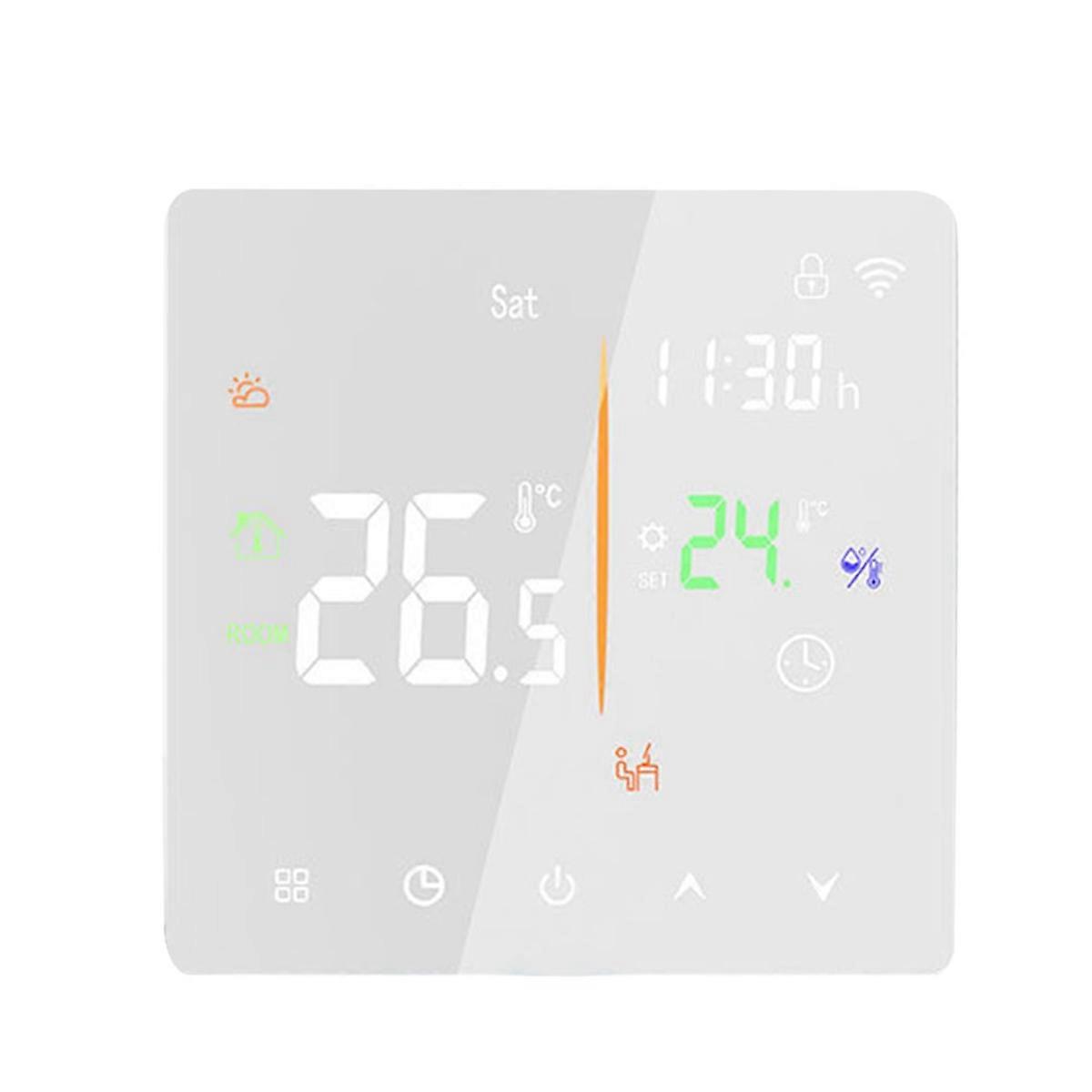 Embedded Thermostat Without WIFI 3A Water Heating/Wall-Mounted Boiler Universal Smart Timing Touchscreen Control B