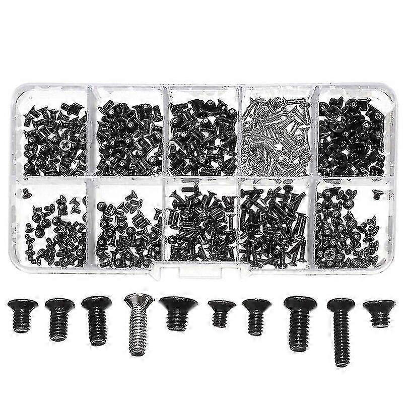500pcs Laptop Notebook Computer Screws Kit Set For Certain Brands