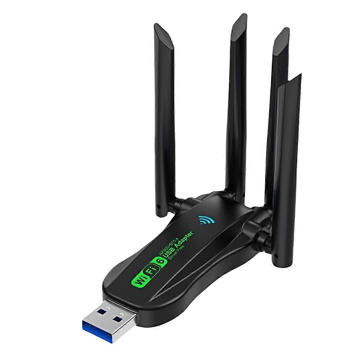 900Mbps WiFi Network Card 2.4G/5Ghz Bluetooth 5.4 Wi-Fi for PC/Laptop