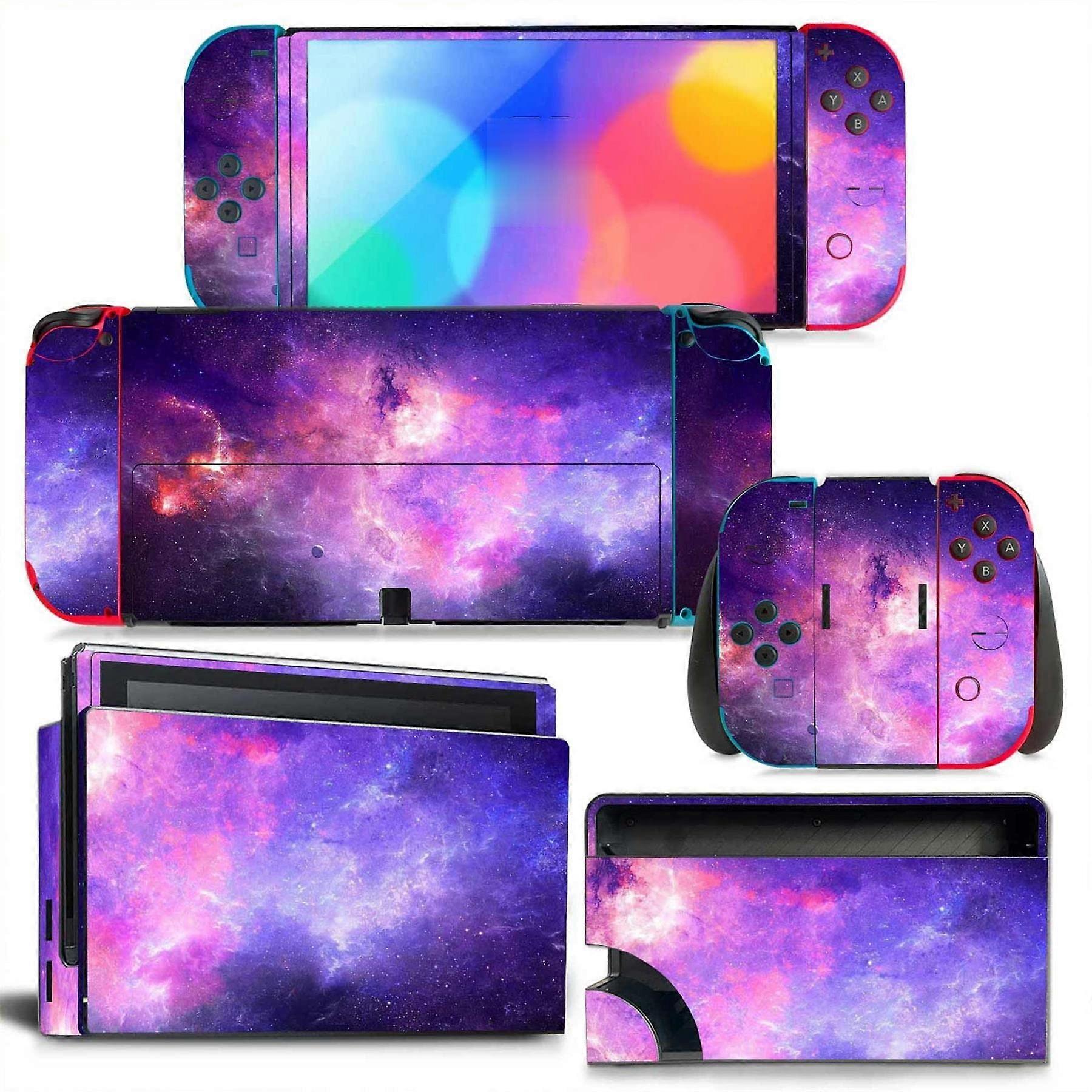 Sticker for Switch OLED Skin Decal Cover for Console Dock Joy Con Wrap Full Skin Ref: 4077