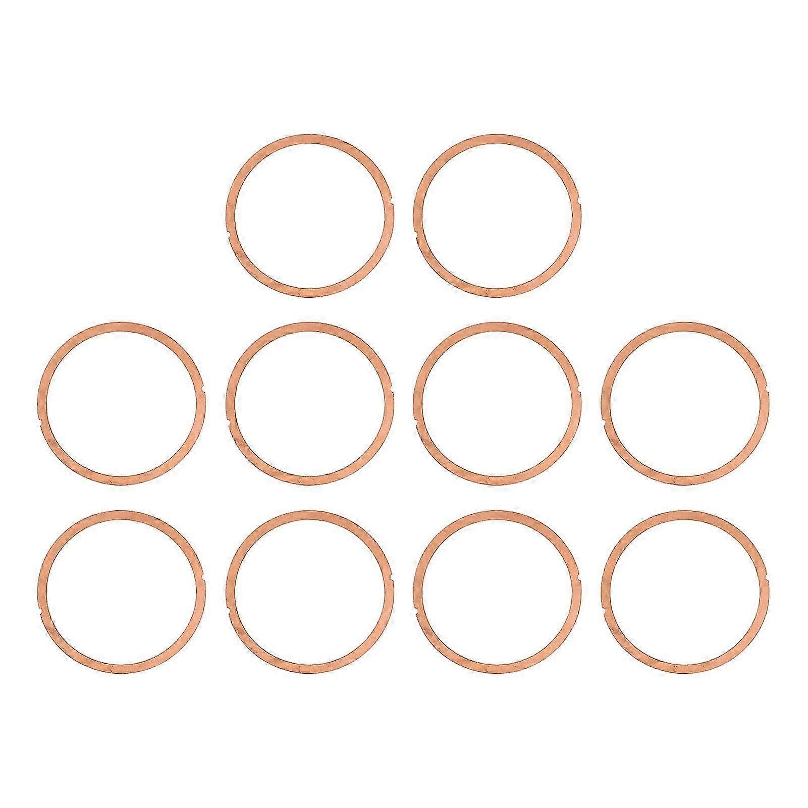 10pcs joint de culasse en laiton refroidi par air groupe électrogène diesel ensemble d’accessoires compatible avec 186F