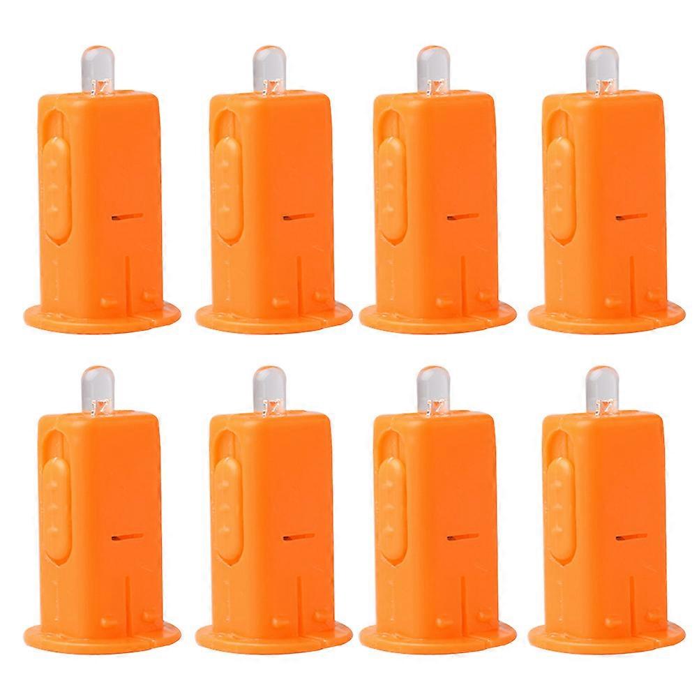 Decorative Lighting Led Paper Lantern Wicks Lamp For Wedding Party Miniature Plastic 10Pcs