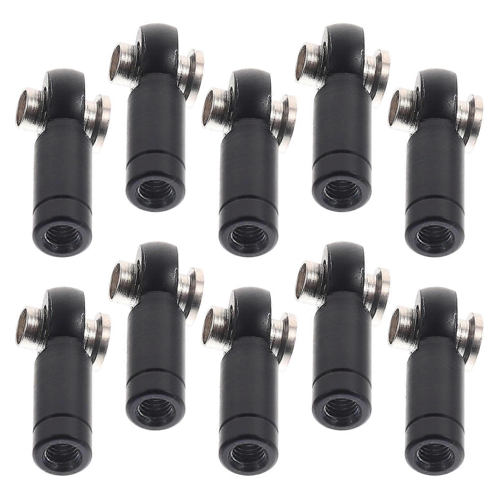 Steering Tie Rod End Aluminium Alloy Ball Joint Heads Avoid Rust 10Pcs