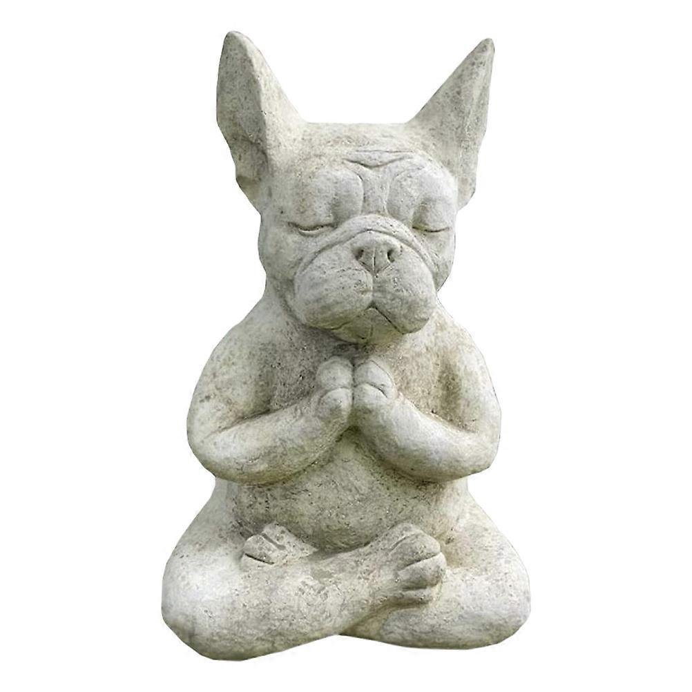 Poodle Statue Realistic Appearance Garden Resin Embellishment For 15x10cm 1Set