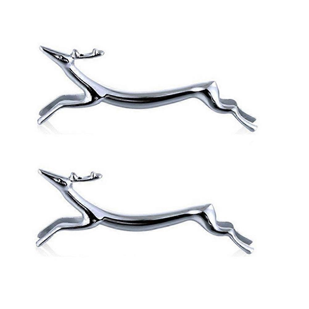 Chopsticks Spoon Forks Rest Deer Shape Zinc Alloy Tableware Holder Home Use 3.5 x 7.8 Cm 1Set