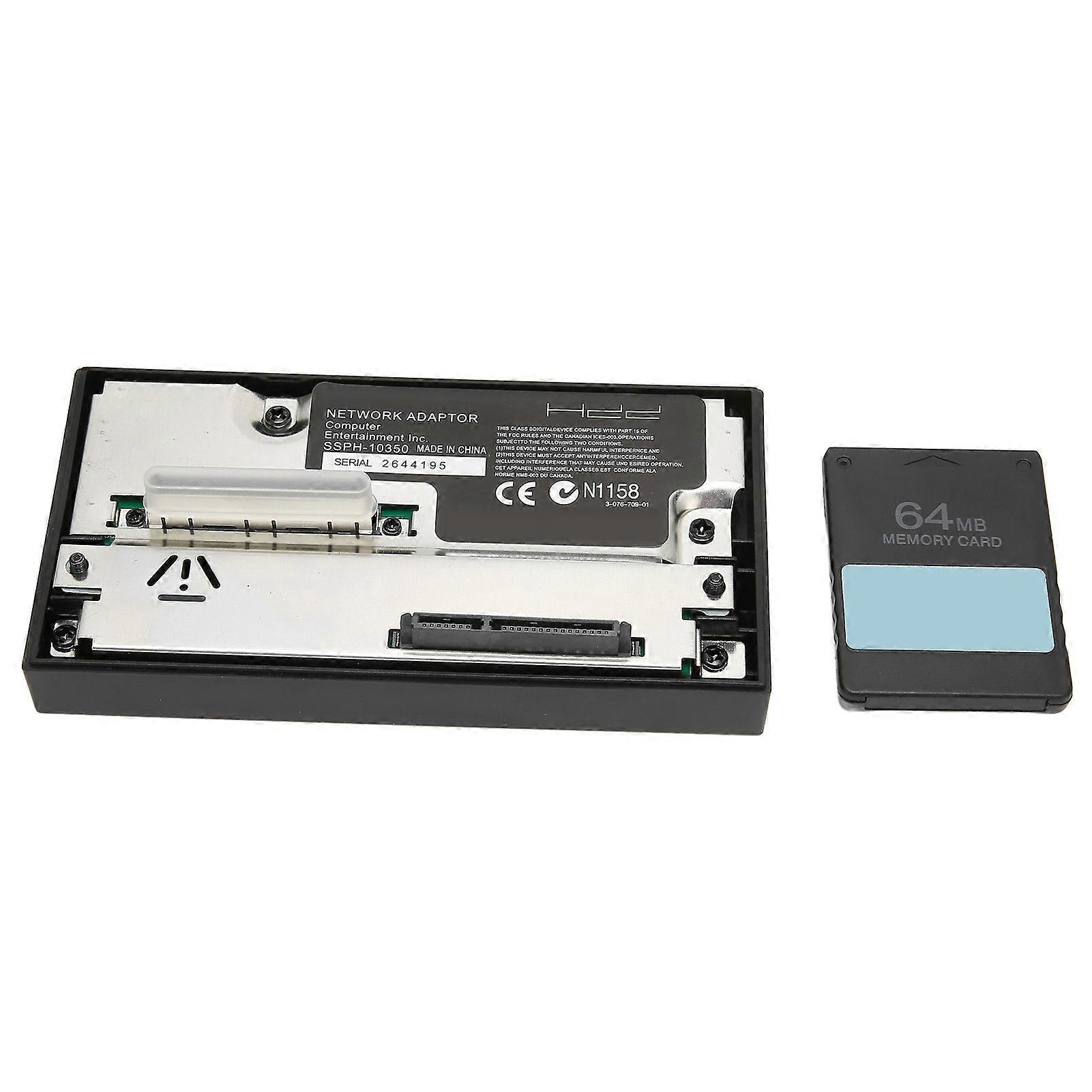 SATA Interface HDD for PS 2 Network Adapter Set and FMCB Version 1.953 Memory Card 64 MB Free McBoot