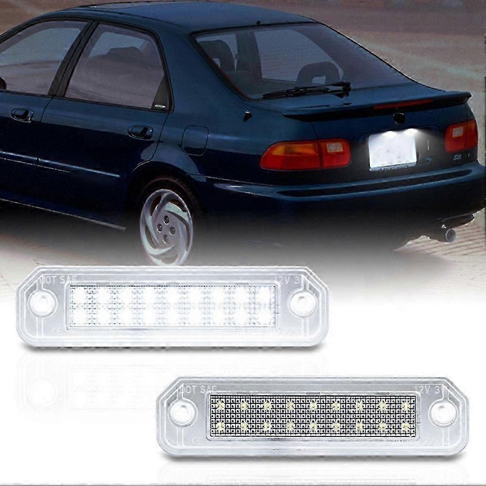 2025 Neuestes Modell 2er Pack LED-Nummernschildlicht 300 Lumen Nummernschildlicht