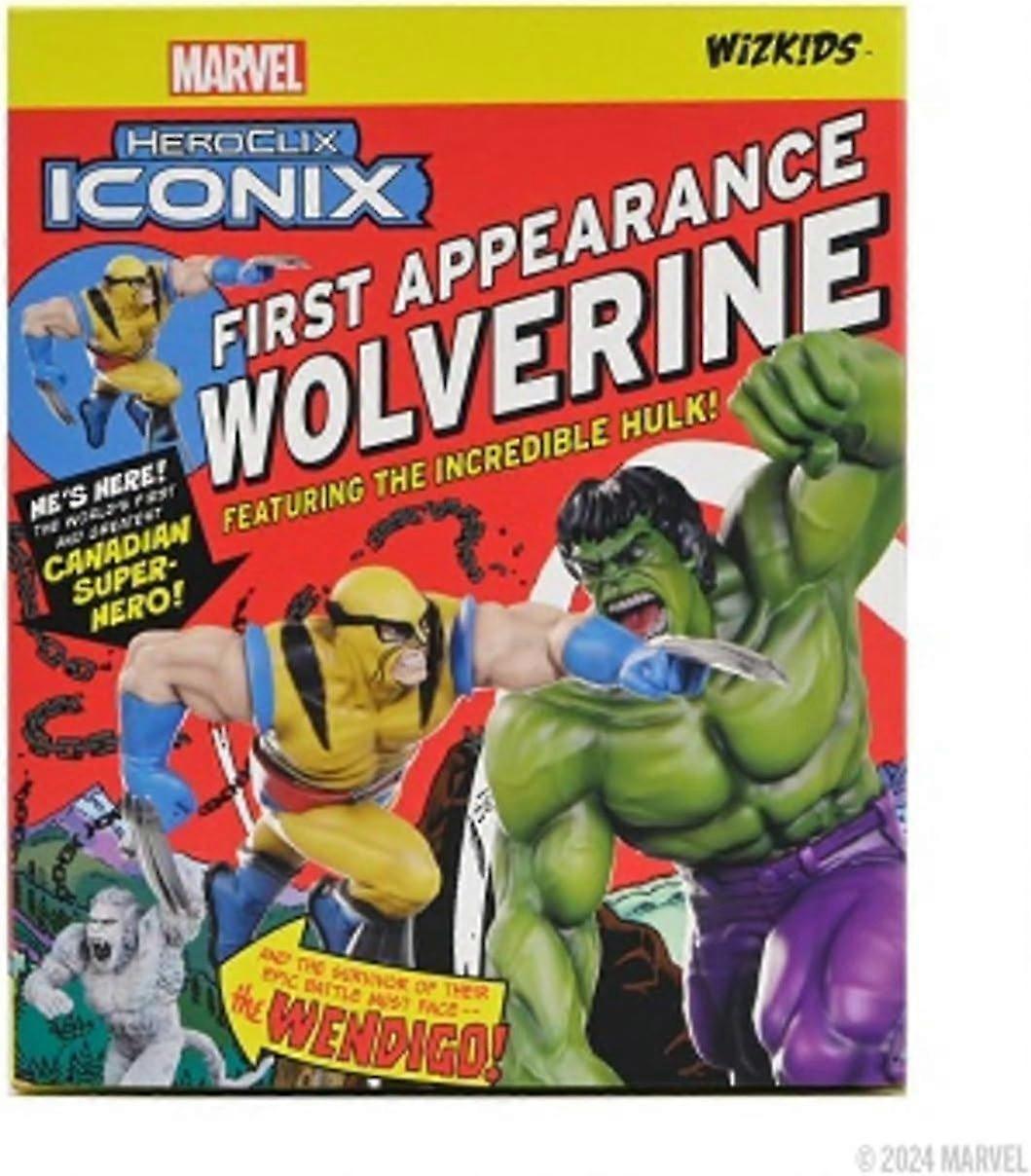 Marvel HeroClix Iconix First Appearance Wolverine Miniature Game