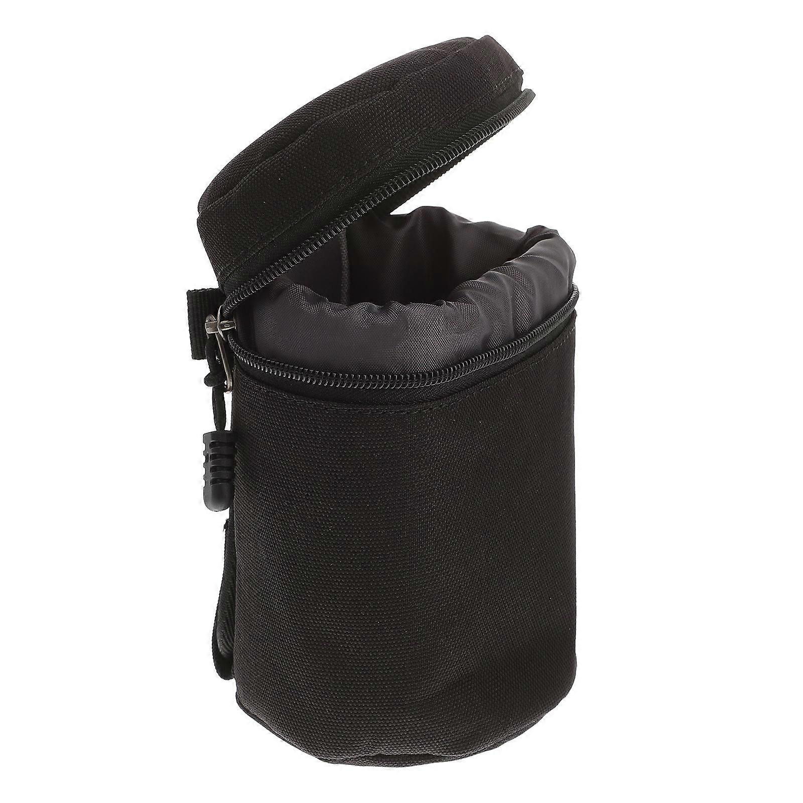 Durable Padded Camera Lens Storage Bag for DSLR, Multi Functional Design, Compatible with Canon and Other Photography Accessories
