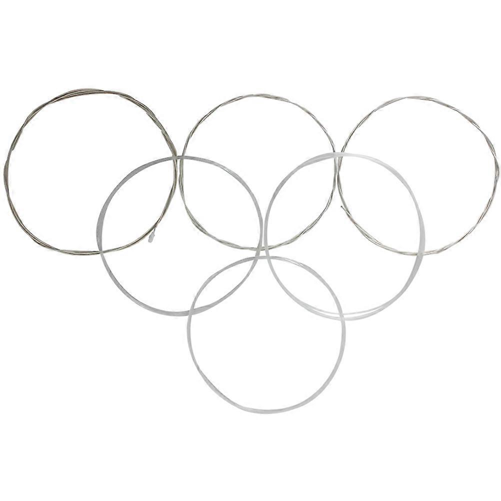 Gitarr Akustiska strängar Klar Nylon Instrument Underhåll Professionella Gitarrister 6st