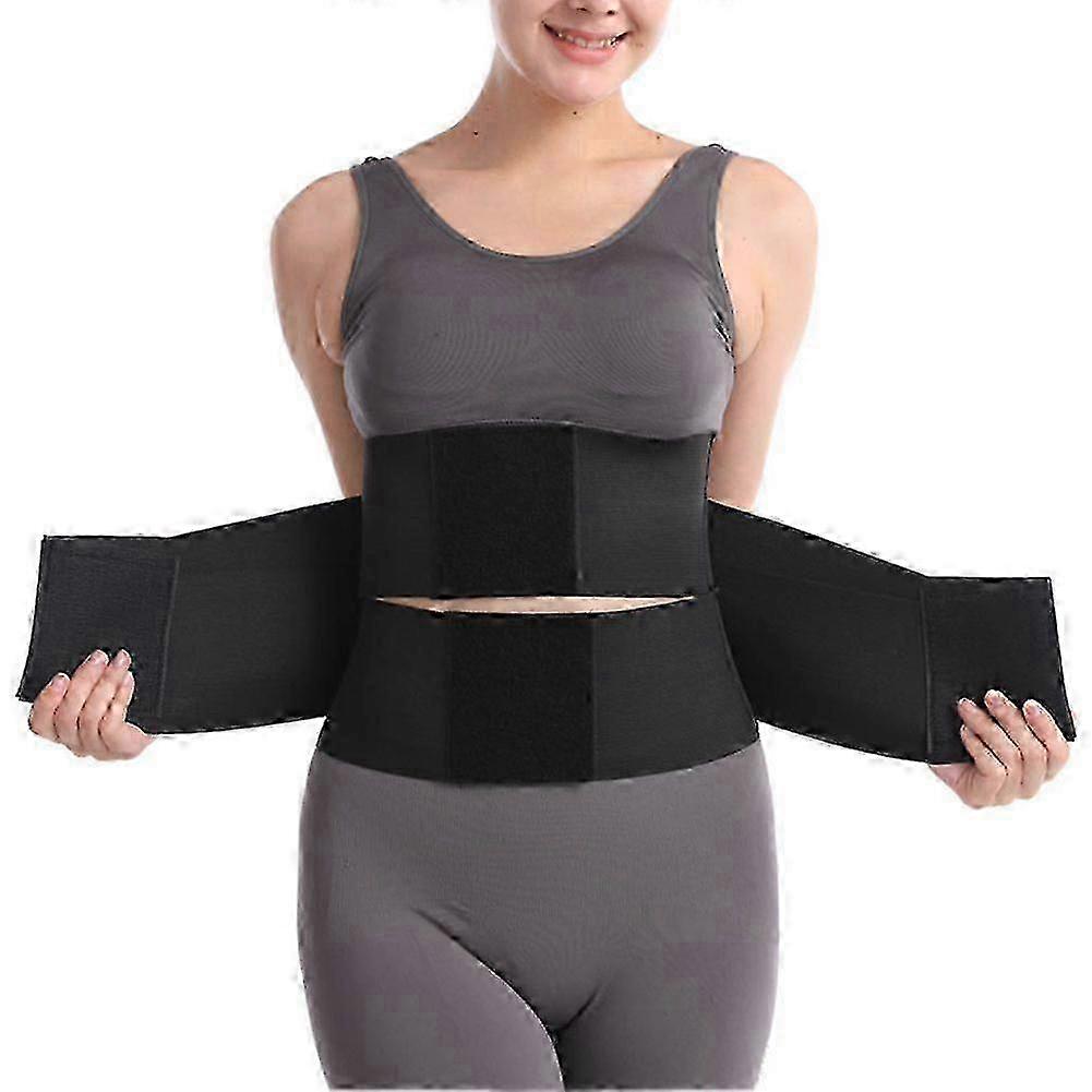 S-3XL レディース アジャスタブル ポストマタム フィットネス ウエスト トレーナー ベルト - お腹の脂肪、コアの安定性、腰痛の緩和のための通気性サポート ハイウェイ