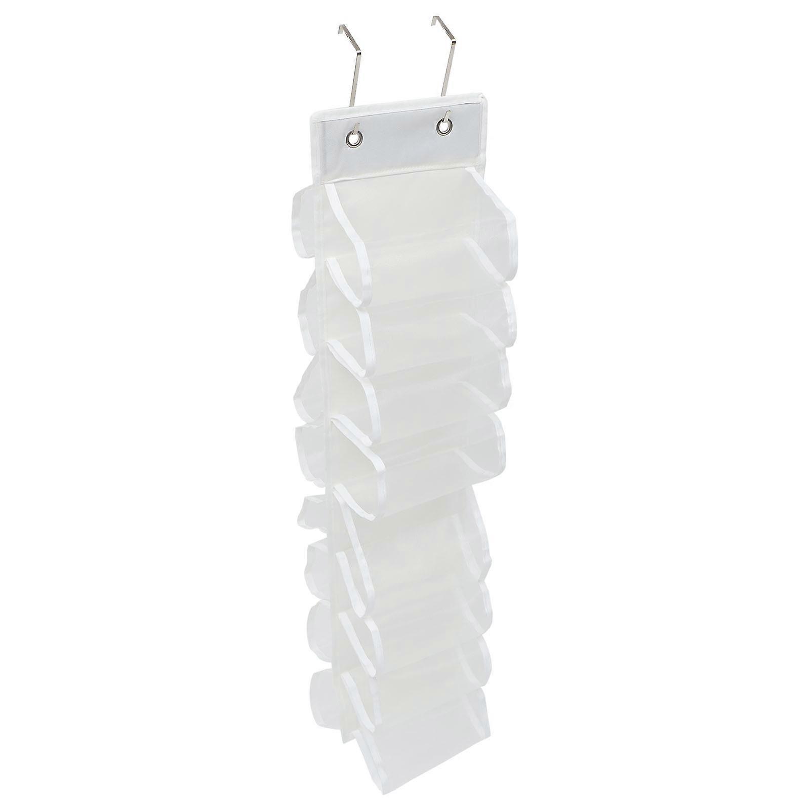 Hanging Bathroom Organizer Multi-Layer Towel Organizer Space-Saving Rectangular Shape Home Use 1Set