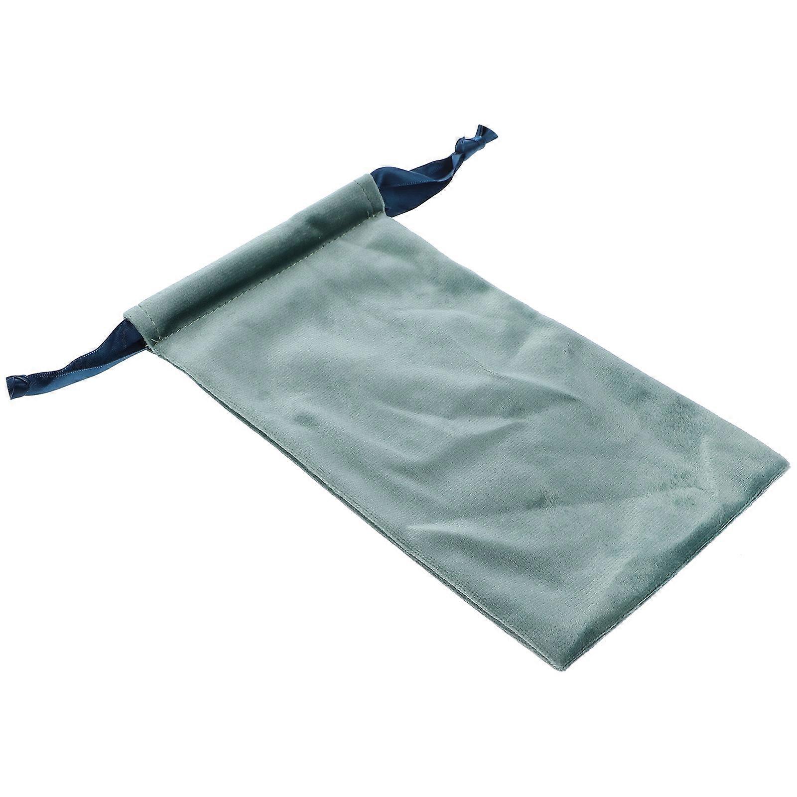 It sounds like you're referring to a product listing or description for a **portable drawstring glasses pouch**. Here's a refined and professional