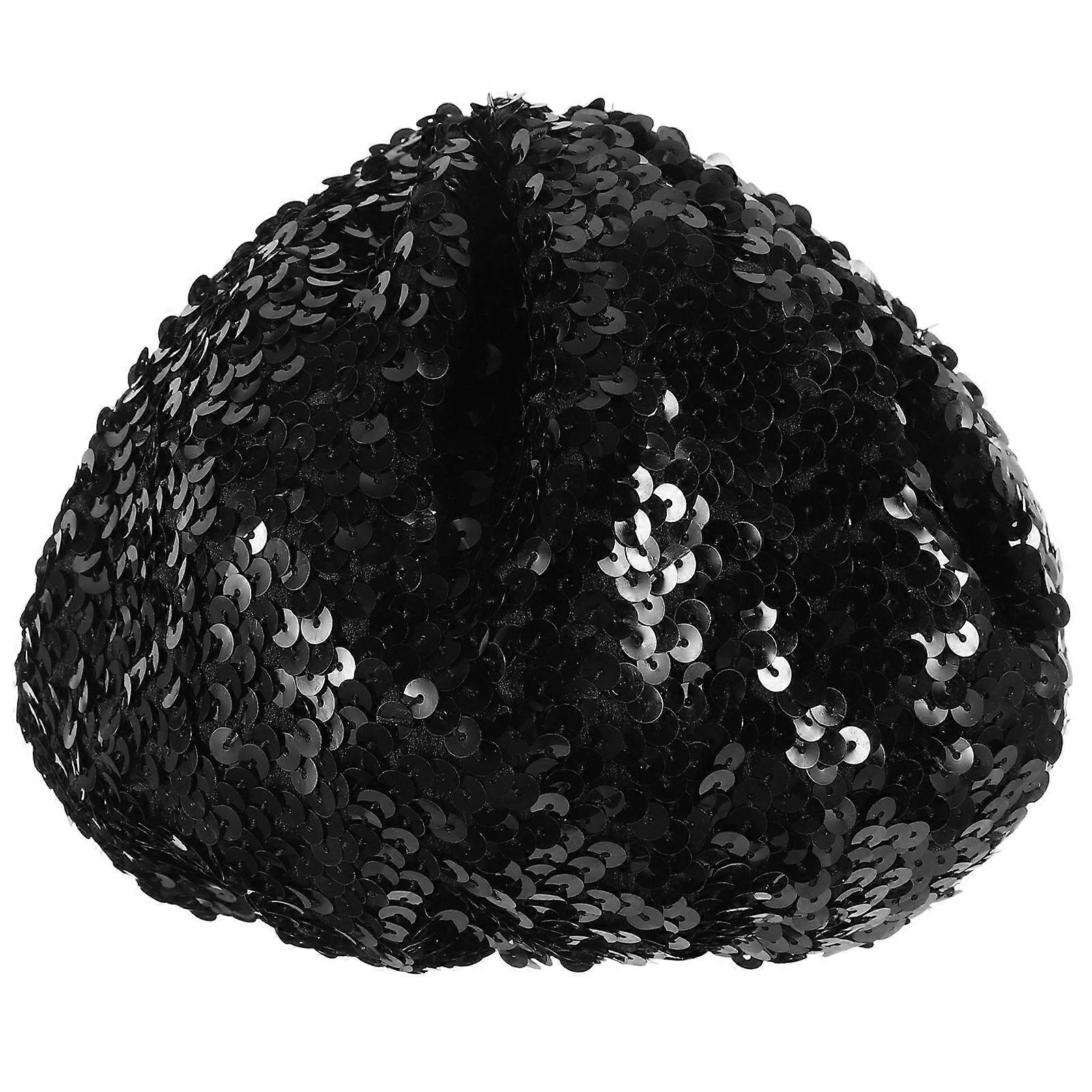 Here's a refined and engaging product description for your **Sparkly Sequin Beret**:
### Sparkly Sequin Beret for Women – Lightweight Polyester &