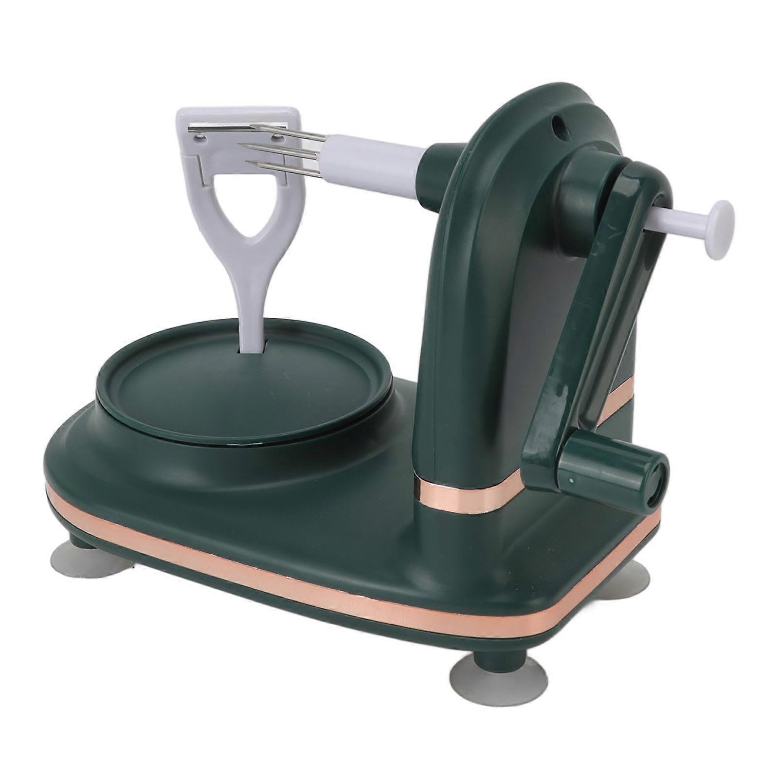 Apple Peeler Easy Operation Multi Function Fast Peeling Durable ABS Pear Peeler for Home Kitchen Fruit Upgraded Type 