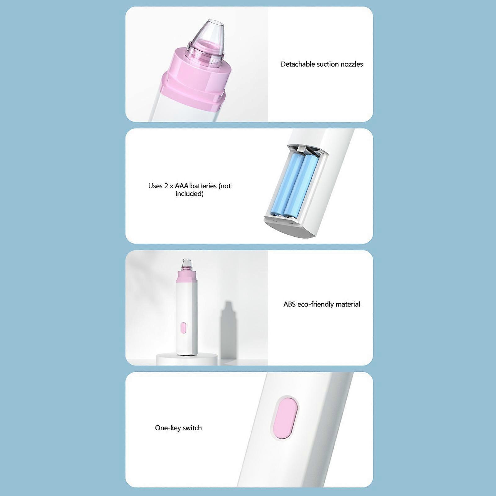 Blackhead remover acne tool set shipped without dry battery black