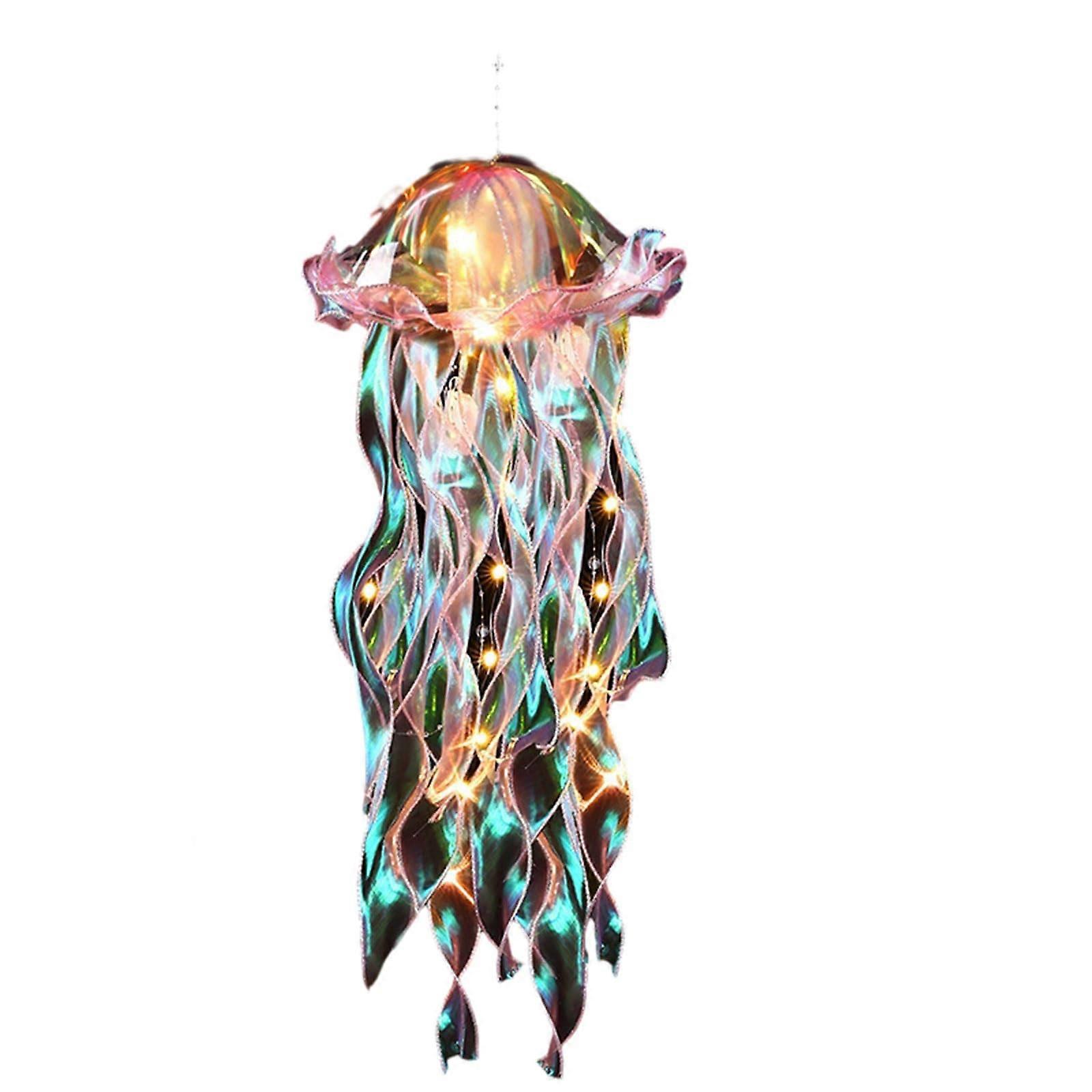 Portable Jellyfish LED Lamp for Festivals, Holiday Parties, and Home Decoration - Unique Color Changing Design