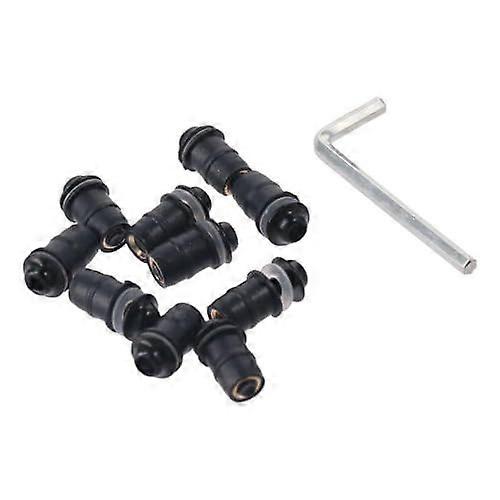 Size: This Windscreen Bolts Screws is M5x16mm, The fit size is better suited for mounting on a vehicle. A wrench is included, which allows you to inst