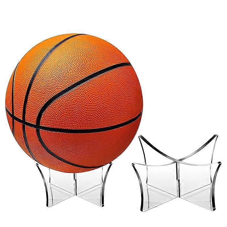2 PCS Acrylic Ball Display Stand Transparent Display Base Acrylic Ball D Display Base