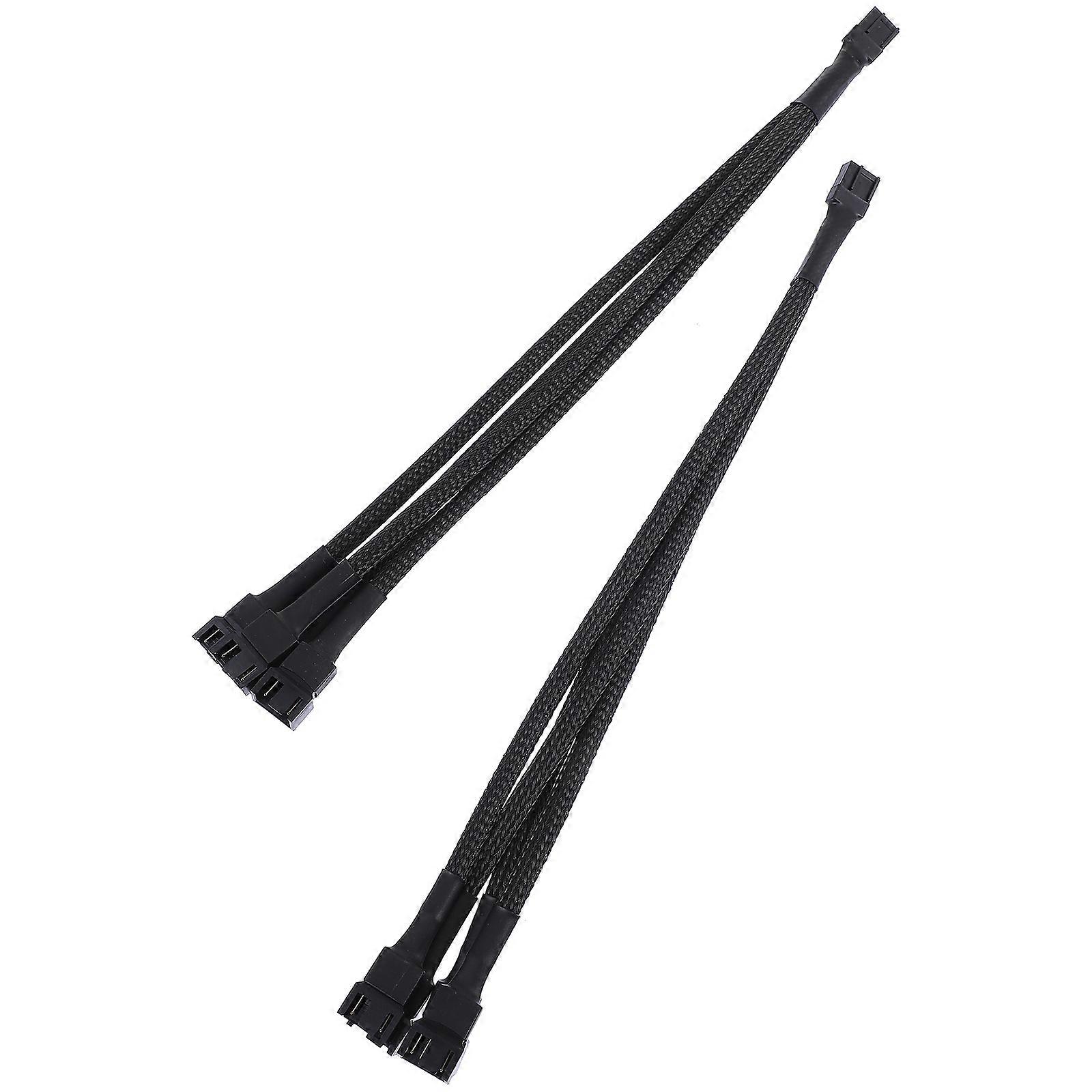 2PCS Fan Extension Cable Converter for Cooling Fans Computer Accessory