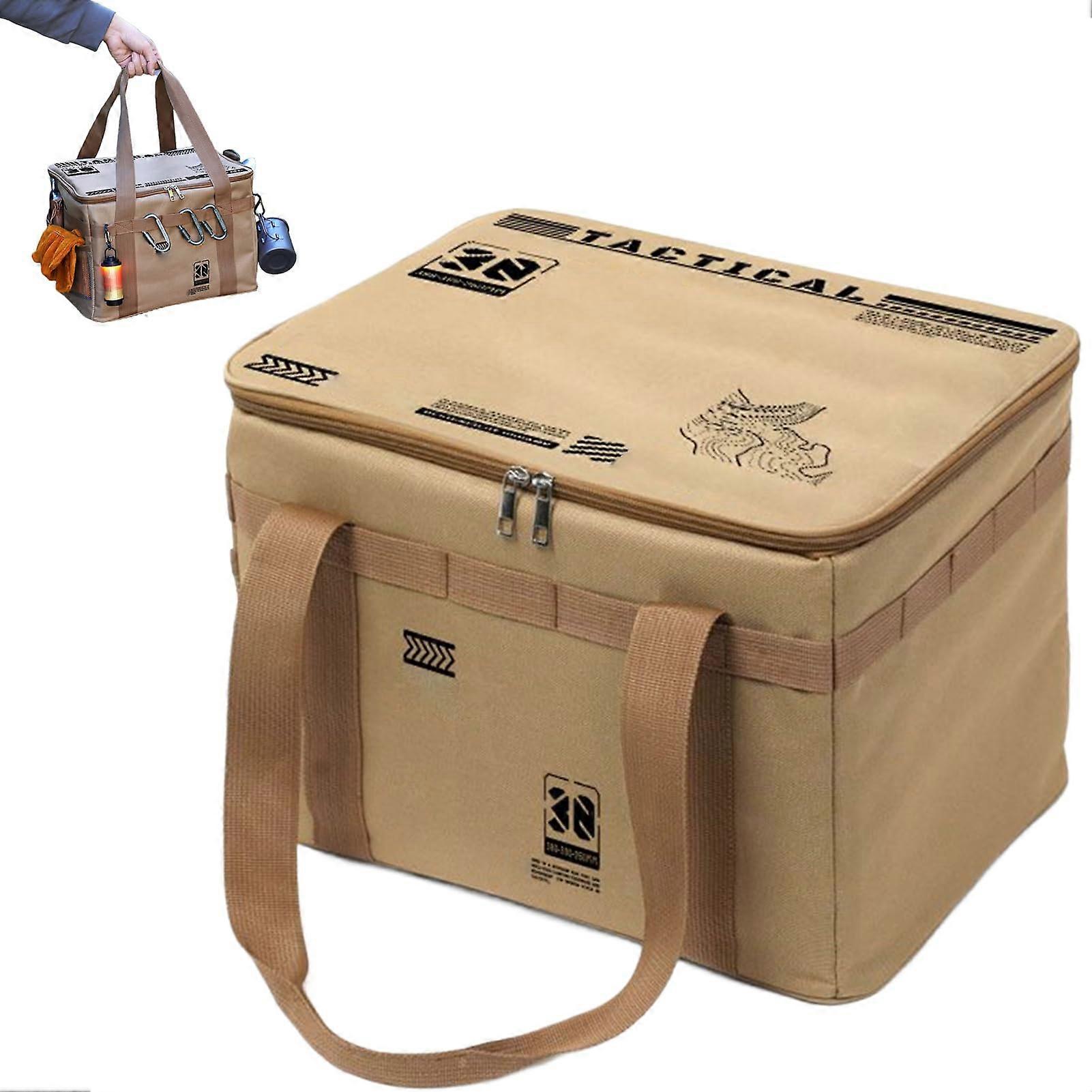 Foldable Camping Storage Bag – 30L WaterResistant Organizer with Handle