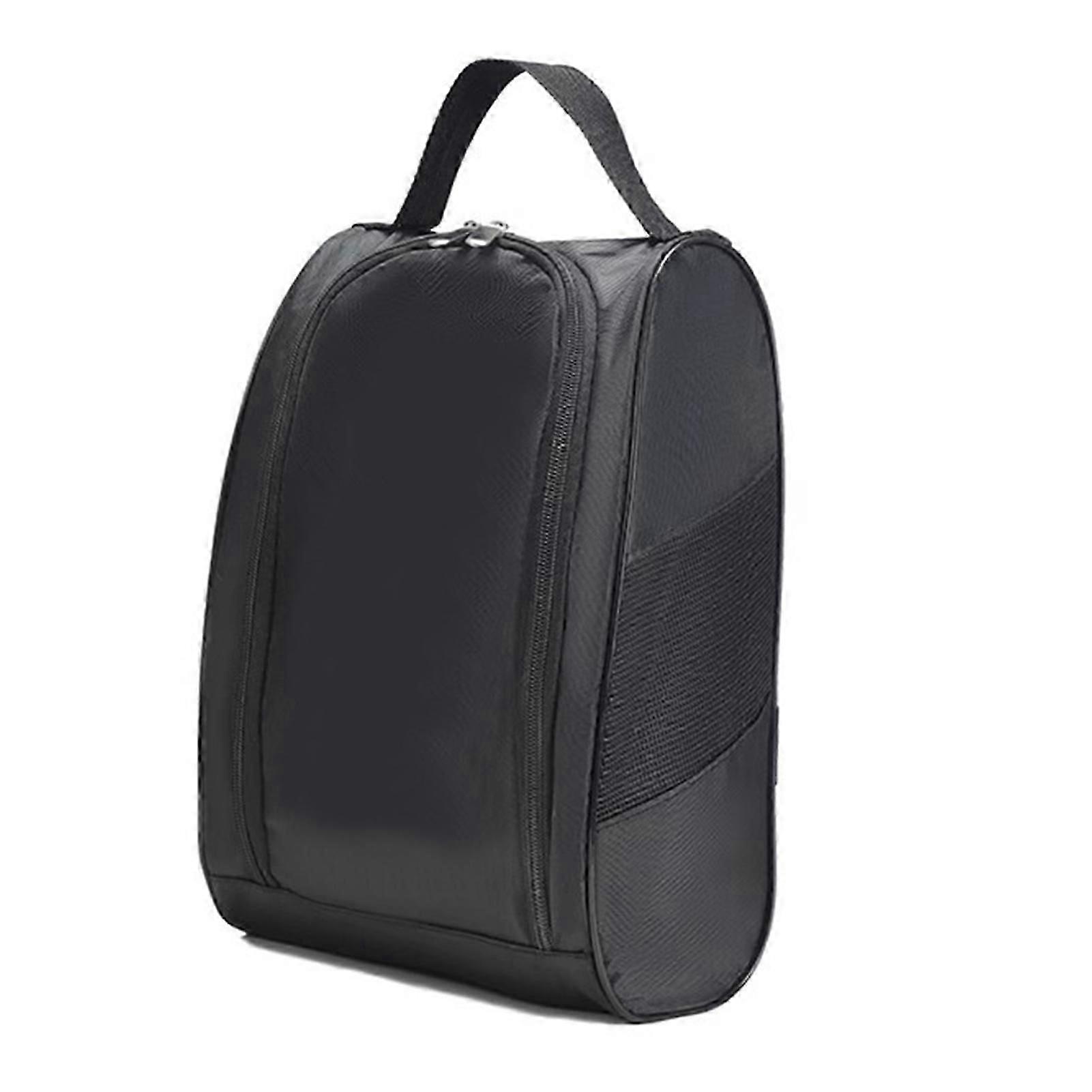Transparent Mesh Shoe Bag Zipper Closure Easy Access Multipurpose Portable Waterproof Travel Shoe Organizer Bag