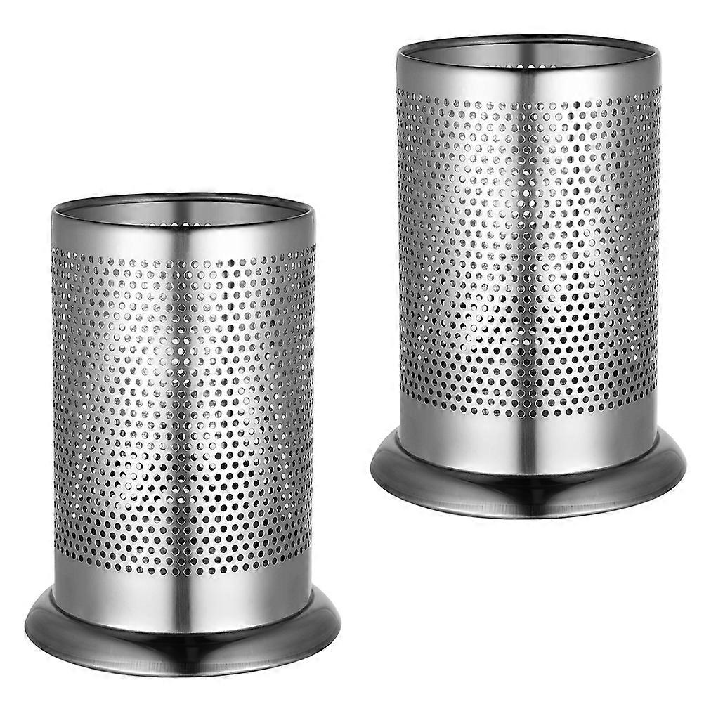 Utensil Holder 2pcs Multipurpose Cutlery Organizer for Kitchen Countertop Chopsticks Spoons Forks Cooking Tools Storage