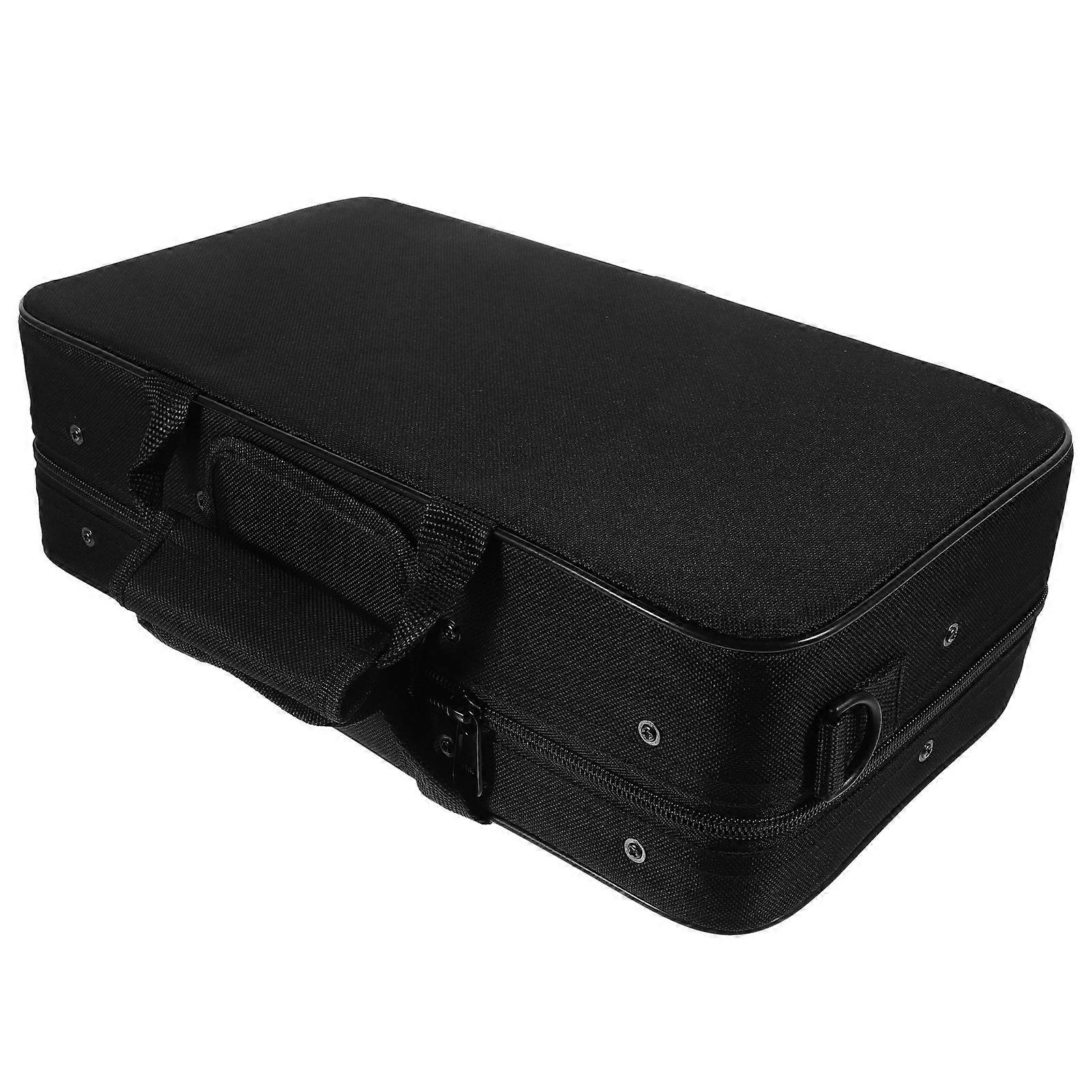 Musical Instrument Bag Clarinet Storage Bag Clarinet Players Rectangular Shape Impact Resistance 1Set