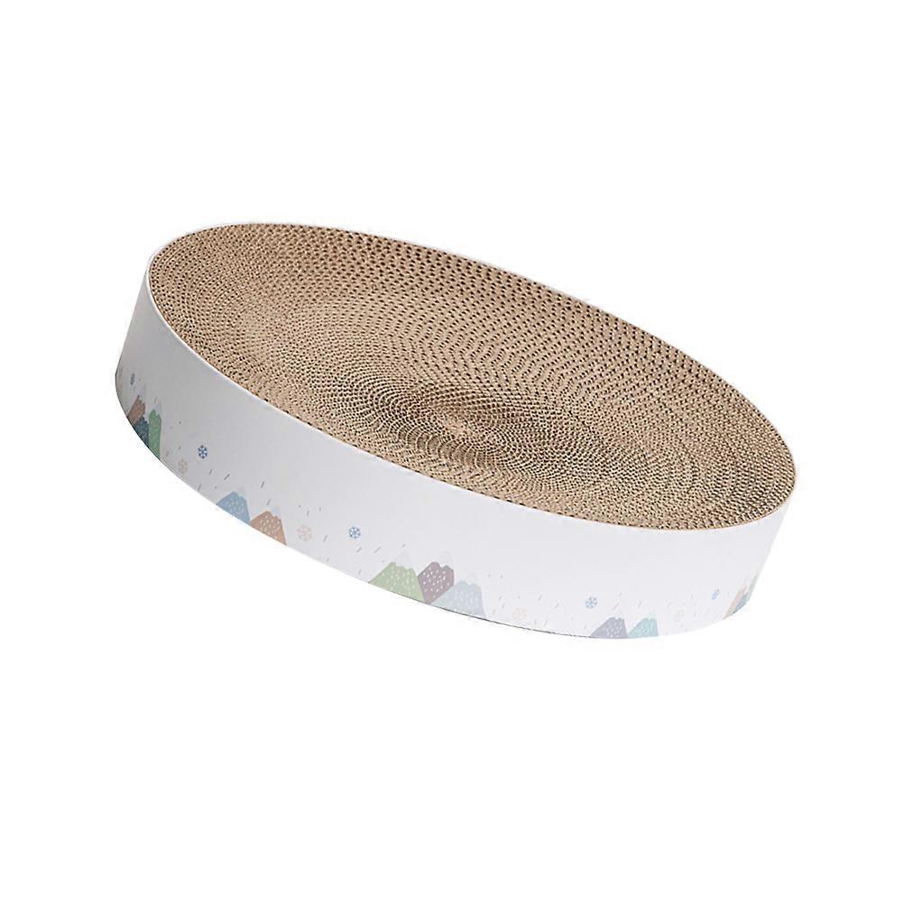 Cat Scratcher Pad Corrugated Paper Sunken Bowl Shape Sleeping Furniture 1Pack
