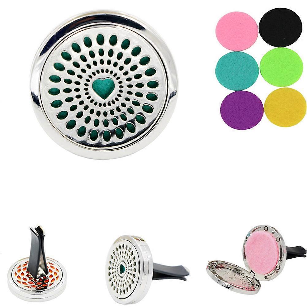 Car Diffusers For Essential Oils Car Vent Clips Alloy Car Air Freshener Girls 2Pcs