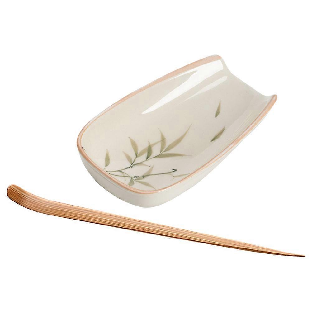 Ceramic Tea Scoop for Home Assorted Color Stylish and Tea Accessories Mini Size Easy to Carry
