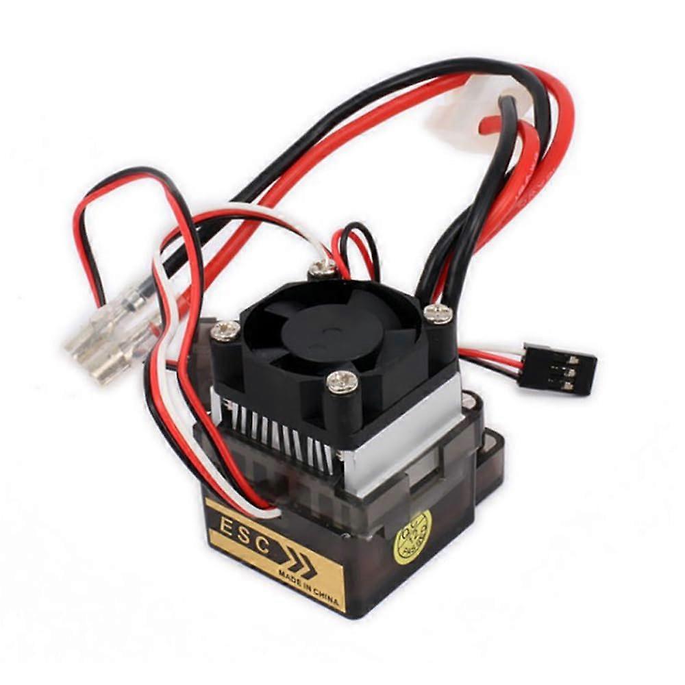 320A ESC High Voltage Version Brush Electronic Speed Controller With Fan 6-16V High Frequency Drive for HSP Model