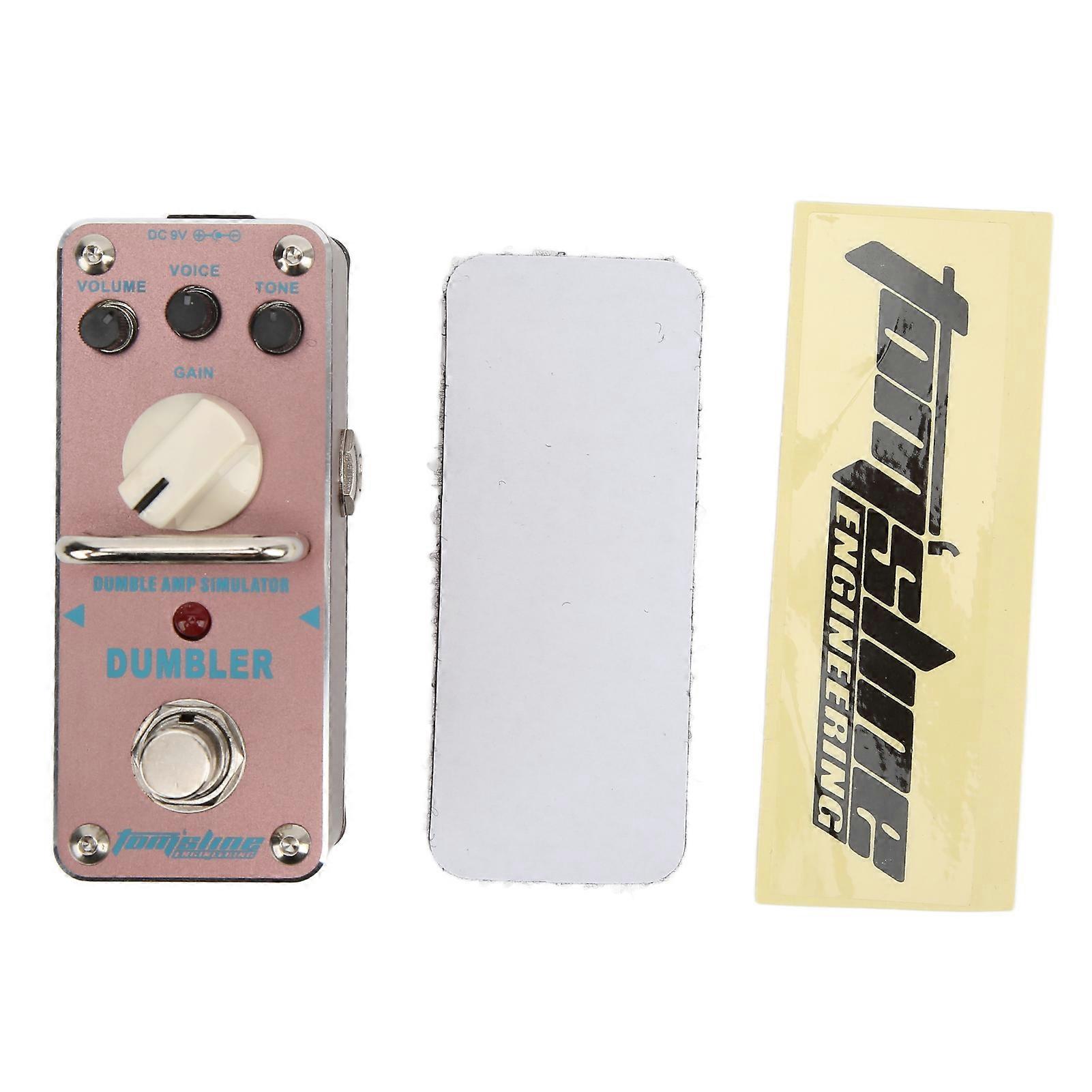 Guitar Effect Pedal DUMBLER Analog Distortion True Bypass Low Loss Instrument Accessory