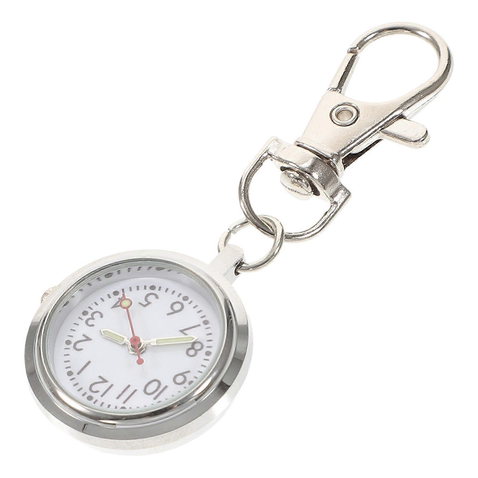 Pocket Watch with Keychain Design for Students, Nurses & Outdoor Enthusiasts – Durable and Lightweight for Easy Carry
