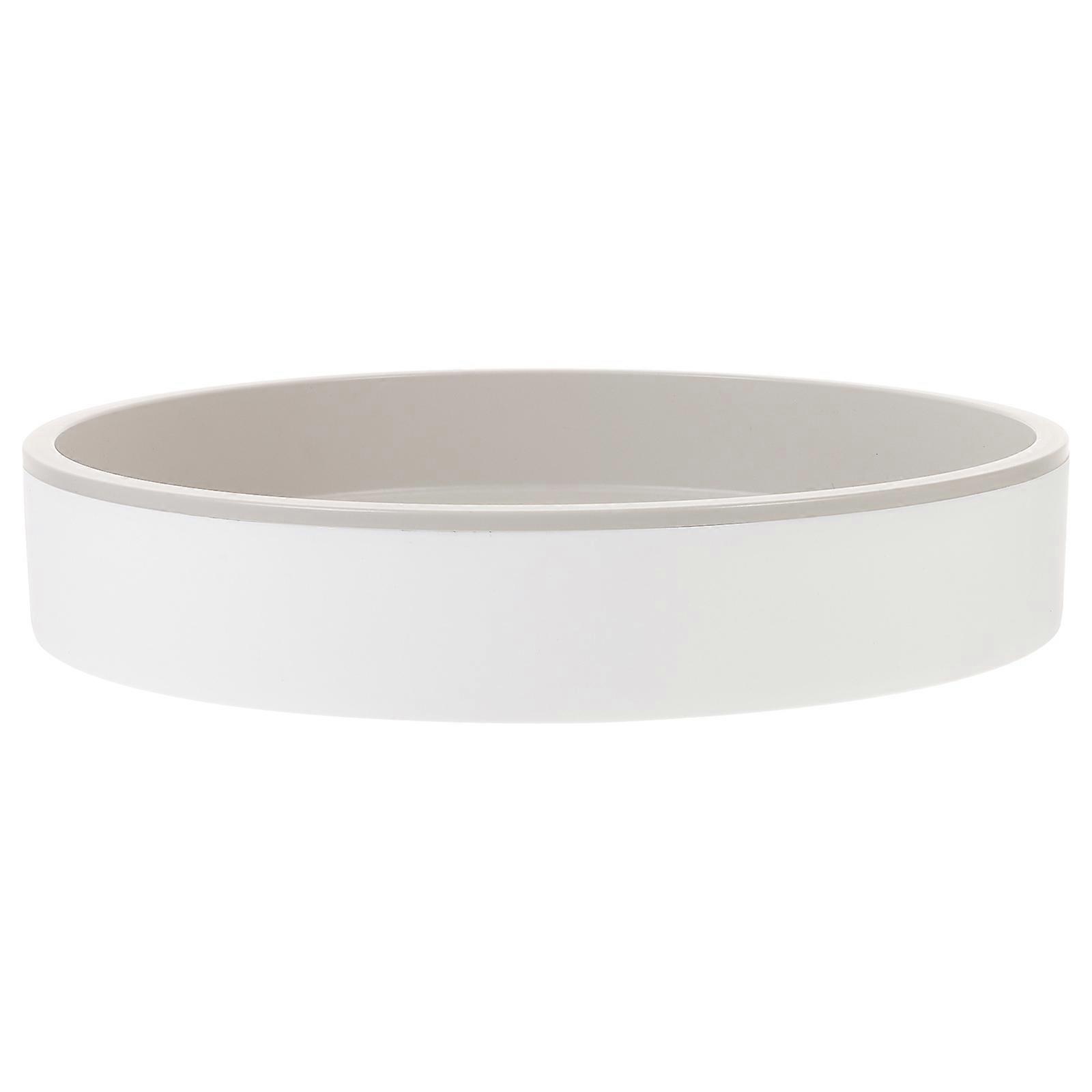 Countertop Organizer Kitchen In Round Shape With Large Capacity Storage And 25X25X5CM Size 1Pack